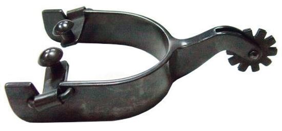 Damen Sporen, black Steel