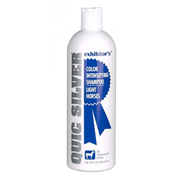 "Exhibitor's" Quic Silver Shampoo für helle Fellfarben 473 ml