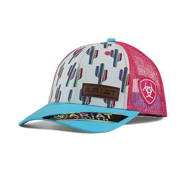 Ariat Youth CAP, multi Cactus Design