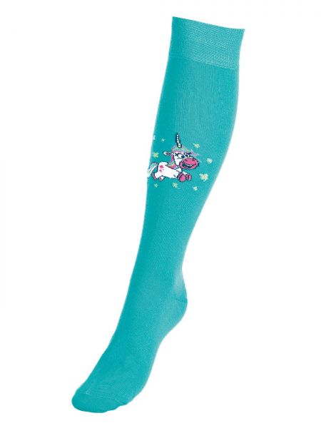 Socken EINHORN II capri blue