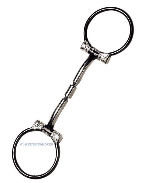 Billy Allen Silver Offset Dee Snaffle