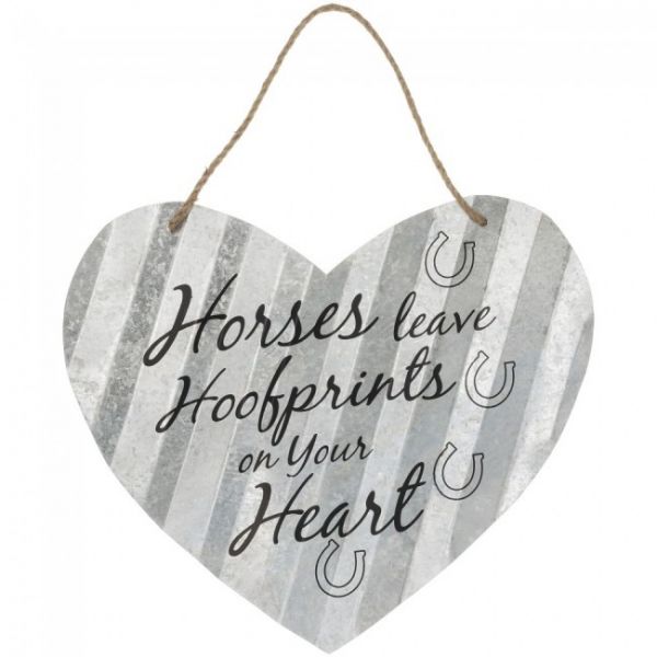 Metallschild Heart