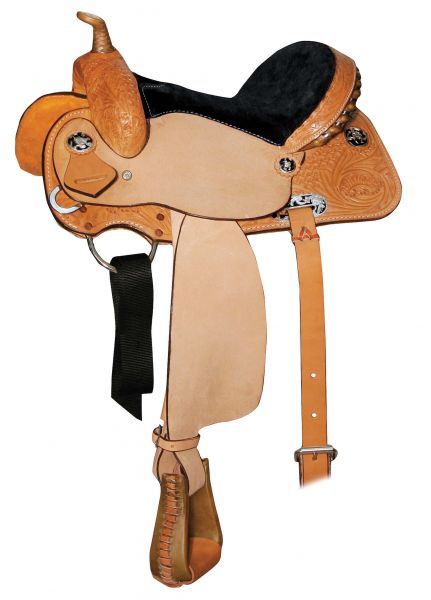 Circle L Custom Kinder Sattel, Brown