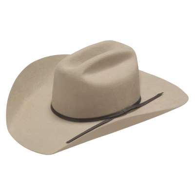 Klassischer Western-Cowboyhut Aus Filz – Breite Krempe Mit Gürtelschnalle Für Damen & Herren (Größe M-L)