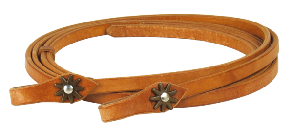 Zügel Harness Leder mit Sporenräder