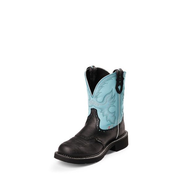 Justin Damen Boot "GEMMA LIGHT BLUE"