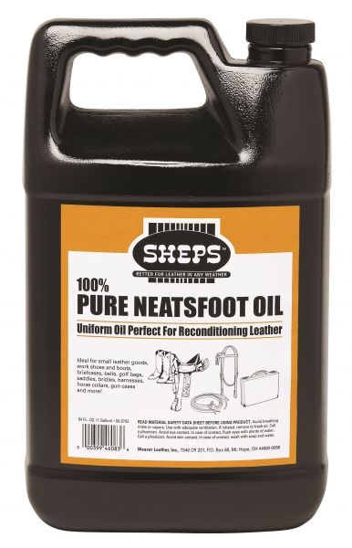 "Weaver SHEPS" – Lederpflege -100% Pure Neatsfoot Oil – 16oz. / 473ml