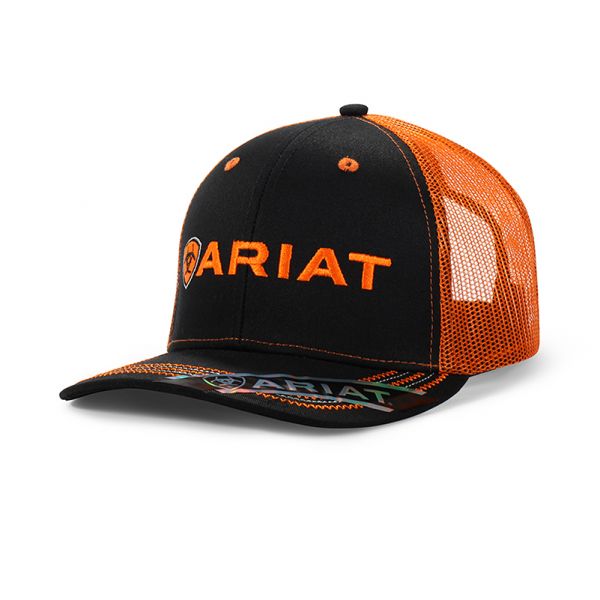 Ariat Herren CAP, Ball, orange+schwarz
